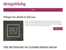 Tablet Screenshot of designblahg.com